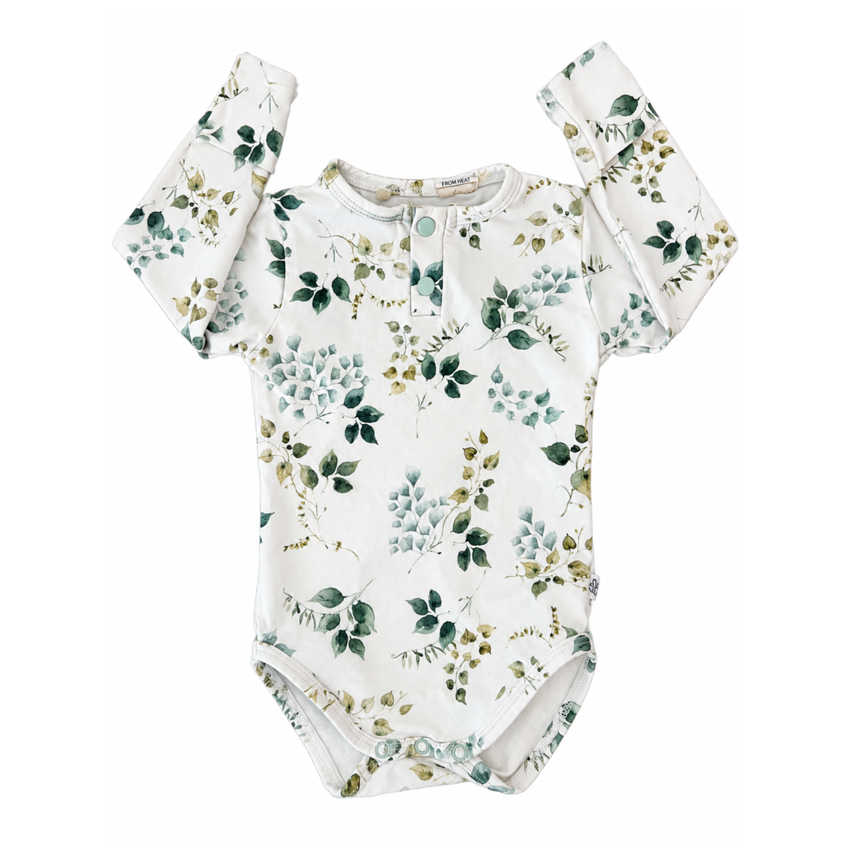 Snuggle Hunny Eden Long Sleeve Organic Bodysuit - size 00