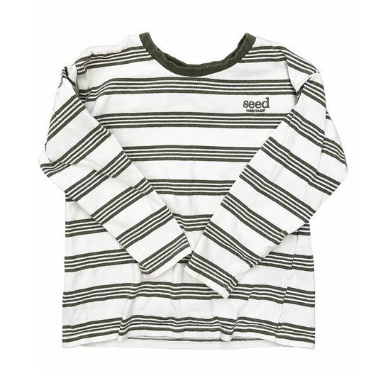 Seed Heritage Striped long sleeve shirt - size 5