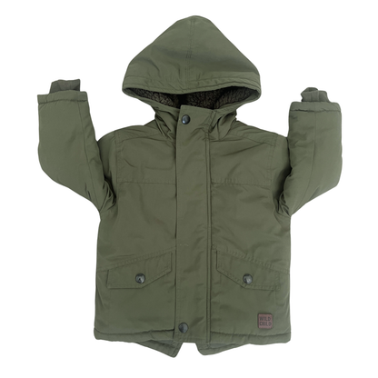 Target khaki parka jacket - size 3