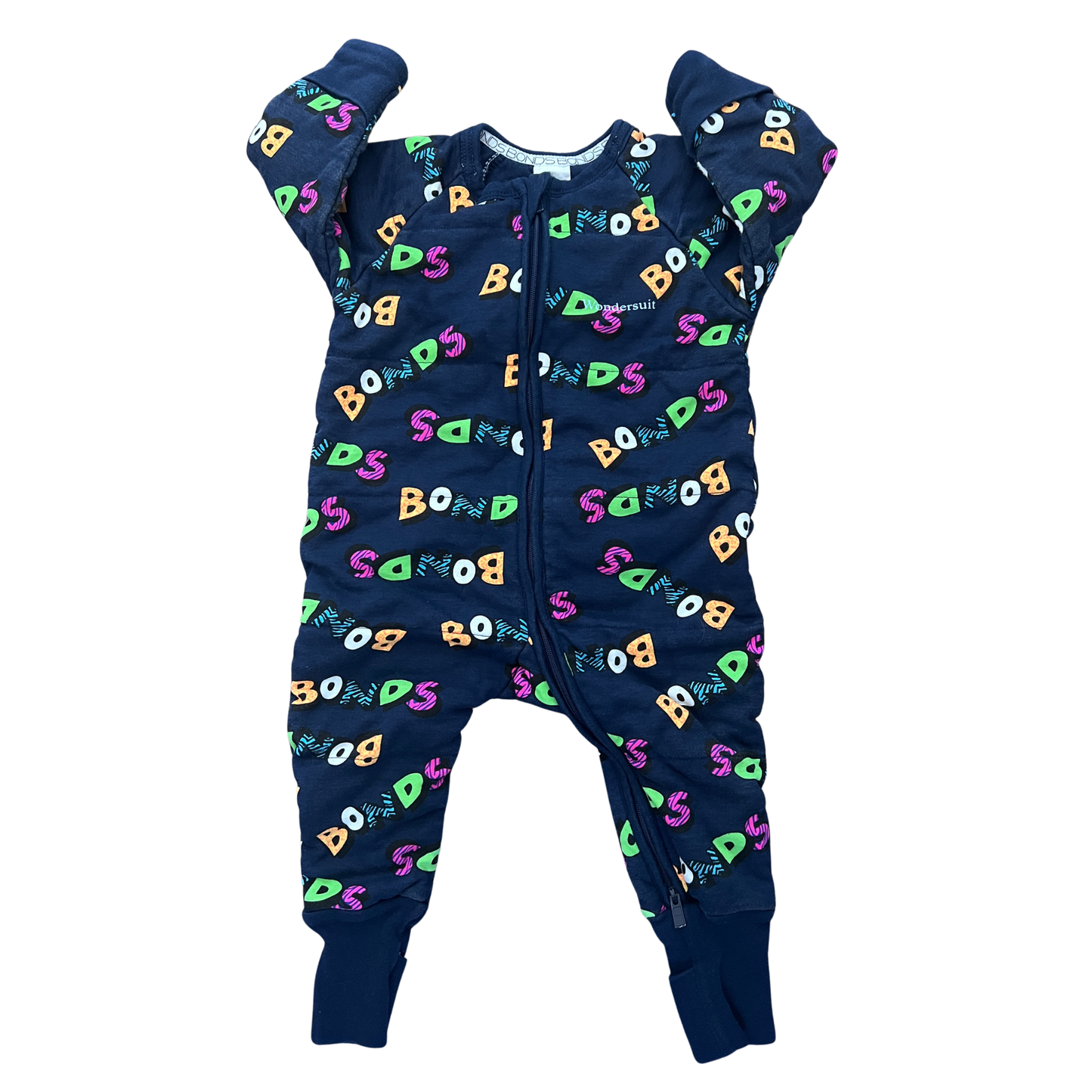 Bonds Padded zip Wondersuit - size 0