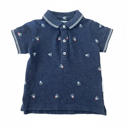 Purebaby polo shirt - size 00 image 0