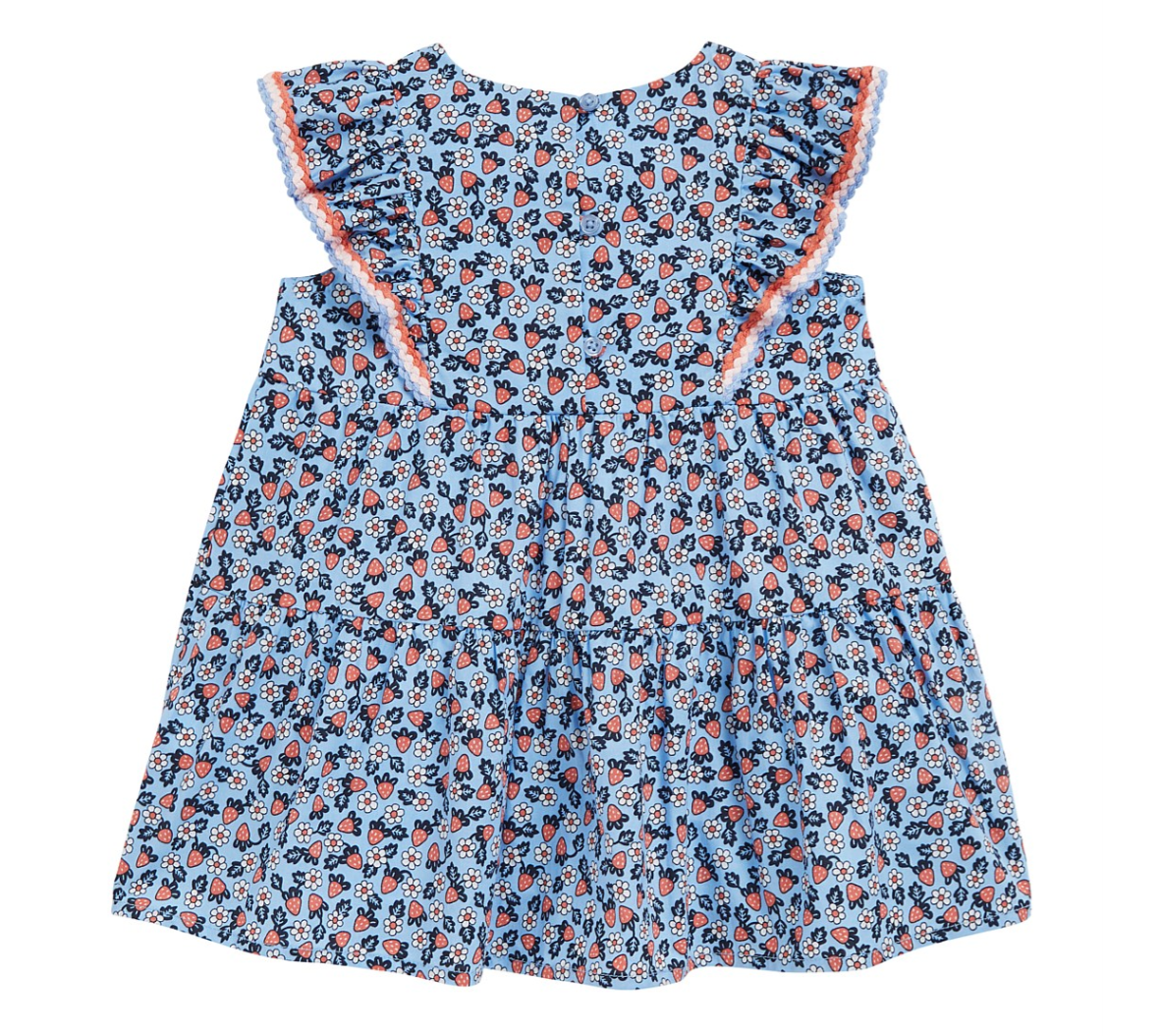 Seed Heritage crochet trim ditsy dress - size 000 image 1