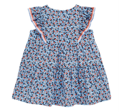 Seed Heritage crochet trim ditsy dress - size 000 image 1