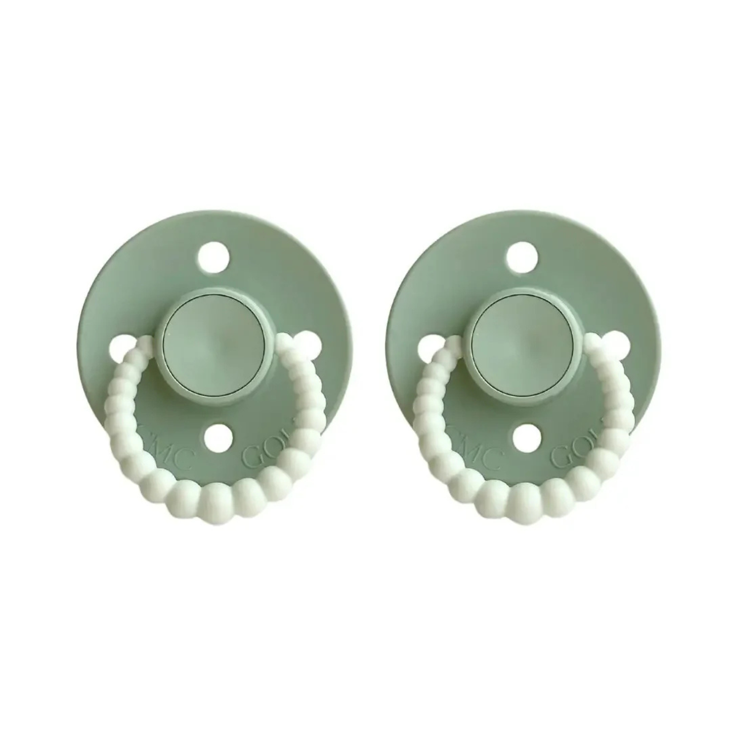 CMC 'bubble' GLOW dummies 2pk - Sage image 0