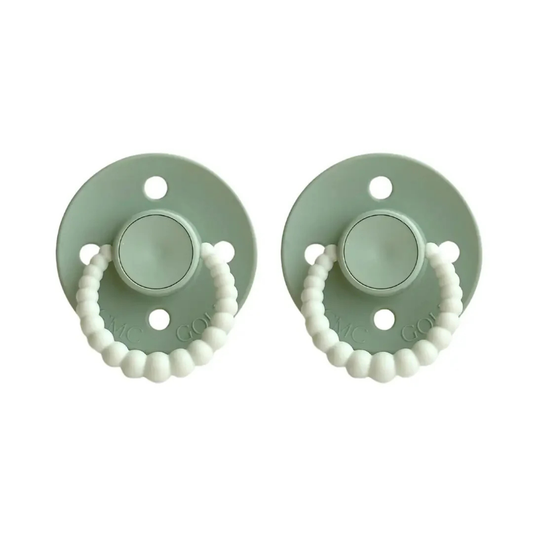 CMC 'bubble' GLOW dummies 2pk - Sage image 0