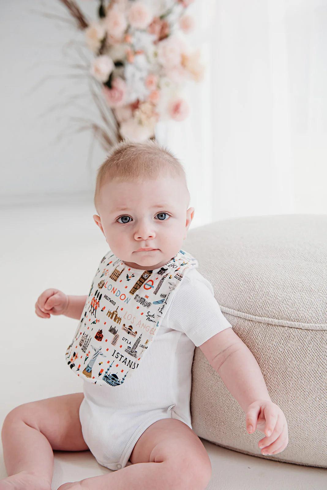 Josie Joan's Jack baby bib image 1