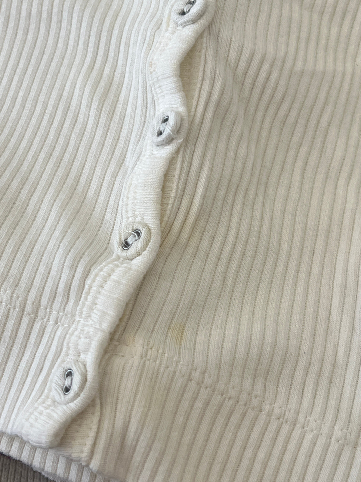 Jamie Kay Rib modal cardigan in milk - size 00 product image 3