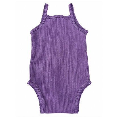 Jamie Kay Blackberry Ribbed Singlet Bodysuit - size 0