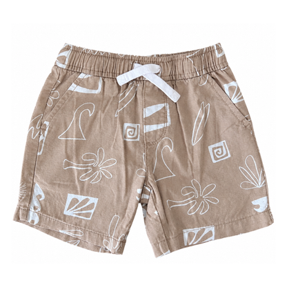 K-D Linen Blend Shorts 2pk - size 3