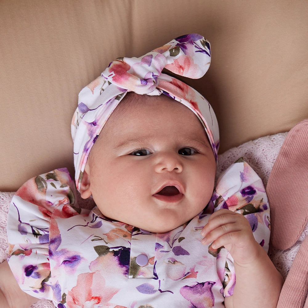 Snuggle Hunny blushing beauty organic topknot image 1