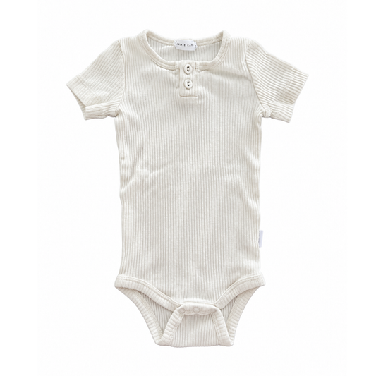 Jamie Kay Milk Modal Rib Tee Bodysuit - size 0