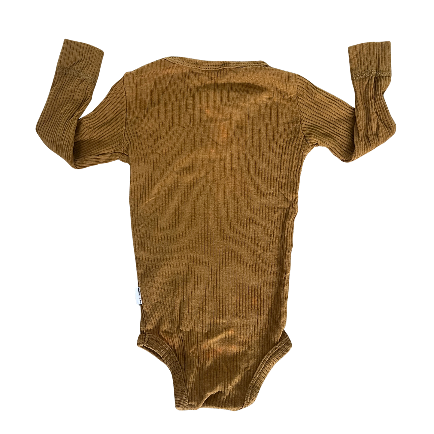 Jamie Kay Long sleeve modal bodysuit in golden - size 0