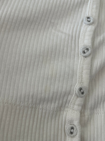 Jamie Kay Rib modal cardigan in milk - size 0 product image 3
