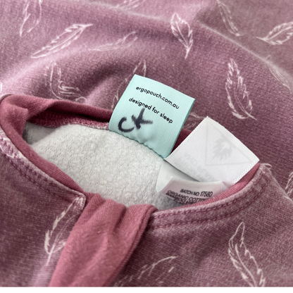 Ergopouch 1.0 TOG cocoon swaddle bag in quill - size 0