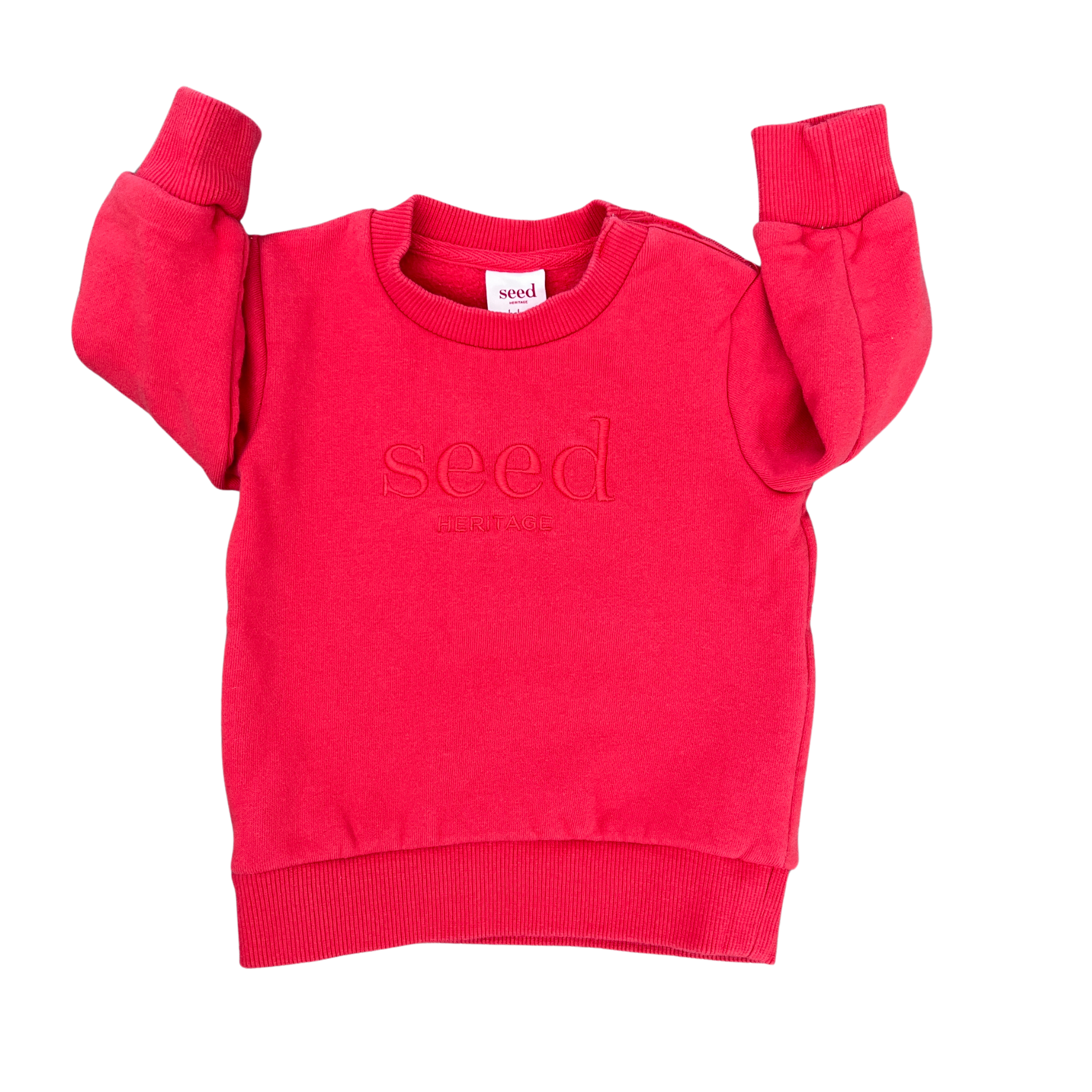 Seed Heritage logo sweat and track pant set - size 00 image 1