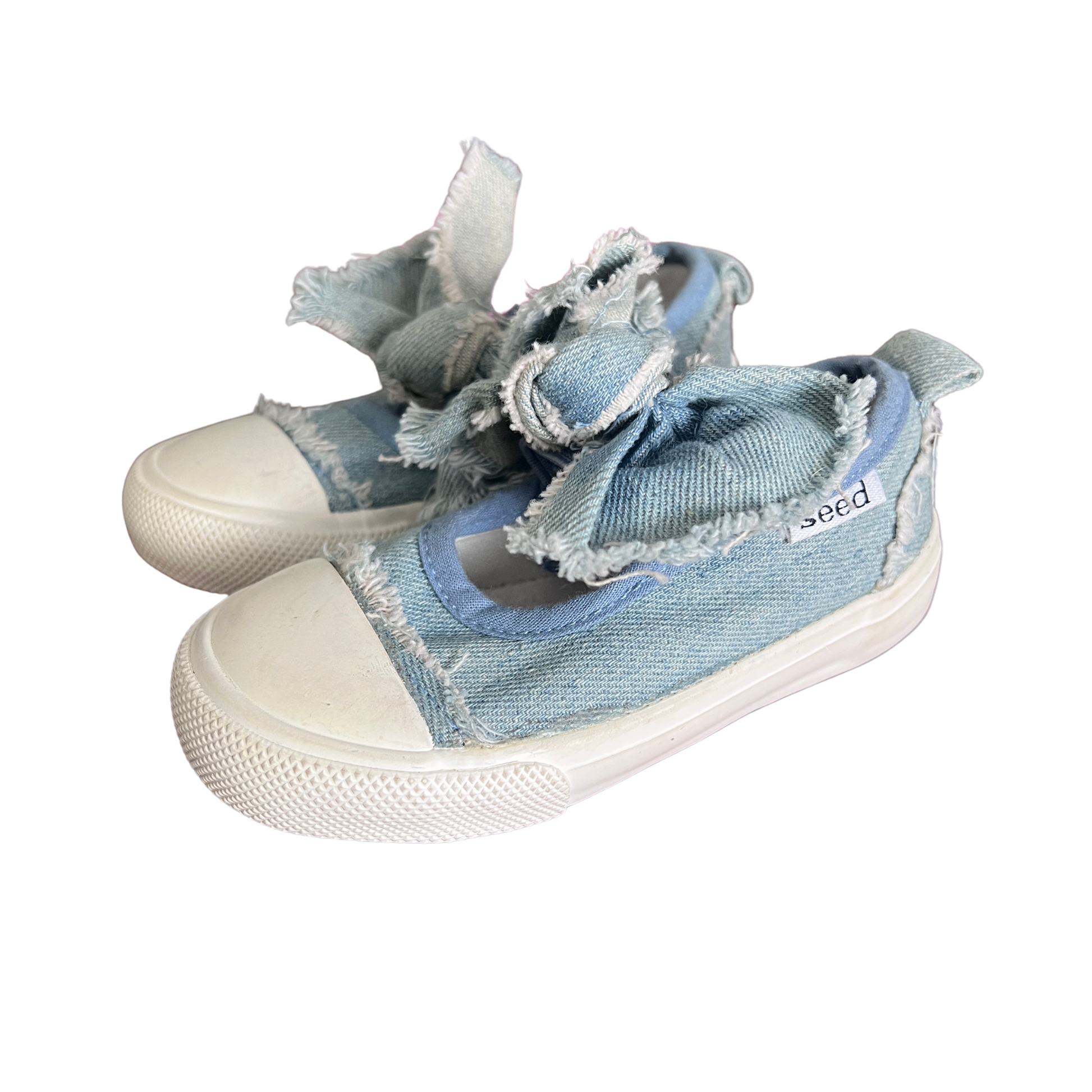 Seed Heritage denim sneaker - size EU 22/UK 5 (12 months) image 0
