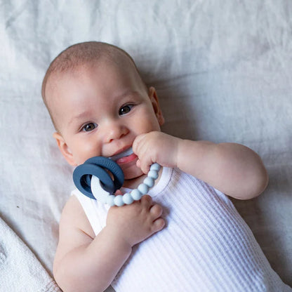 Winibeads teether - dusty pink + blush image 1