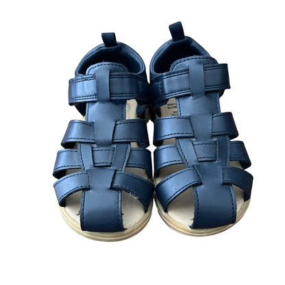 Closed toe sandals in navy - size EU 28