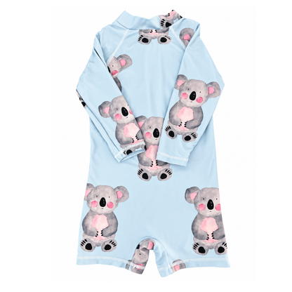 Cheeky Chickadee Koala Zip Swimmers - size 1