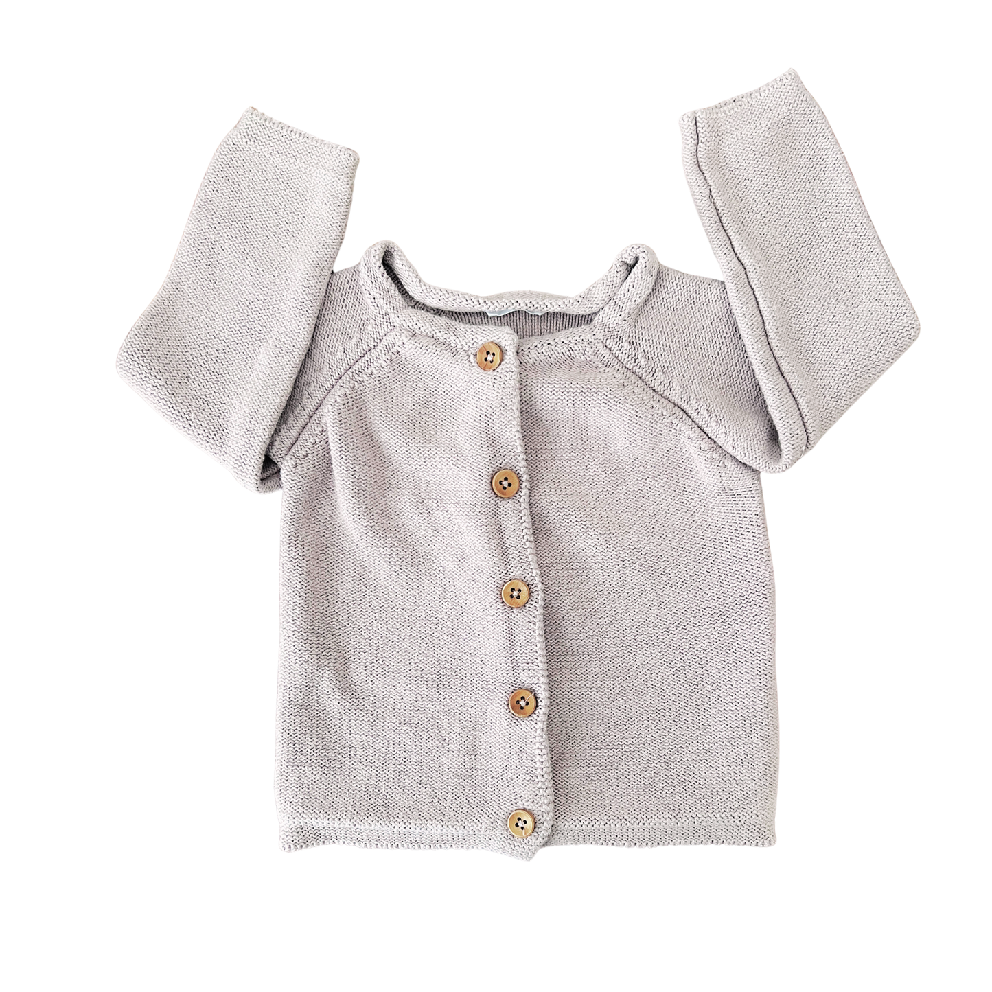 Jamie Kay Simple cardigan in dusky rose - size 0