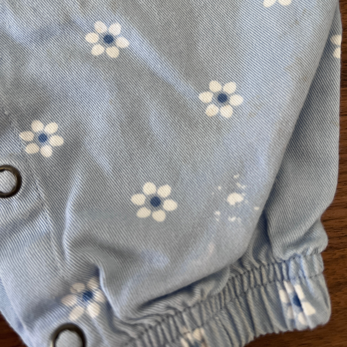 Huxbaby Ditsy Floral Frill Overall - size 0