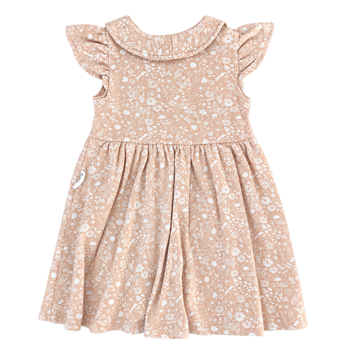Aster & Oak Floral Button Dress - size 3