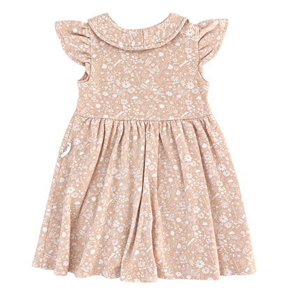 Aster & Oak Floral Button Dress - size 3