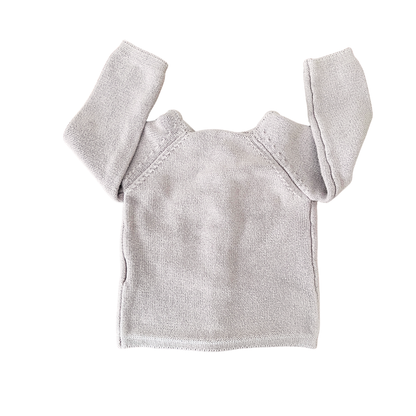 Jamie Kay Simple cardigan in dusky rose - size 0