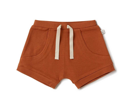 Snuggle Hunny biscuit organic shorts - size 000 image 0