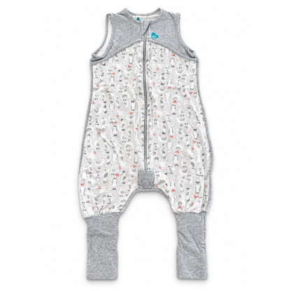 Love To Dream 0.2 TOG Sleep Suit in Seagulls Grey - size 1