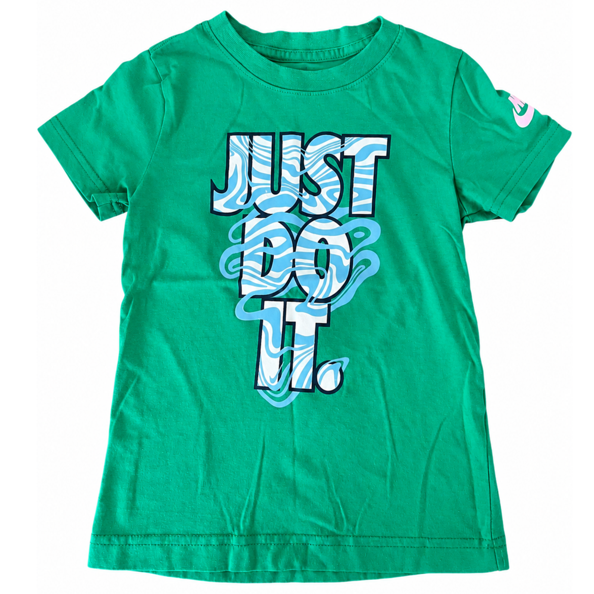 Nike Green Just Do It Tee - size 3-4