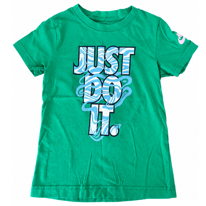 Nike Green Just Do It Tee - size 3-4
