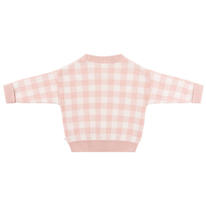Kynd Baby gingham knit jumper - size 000 image 1