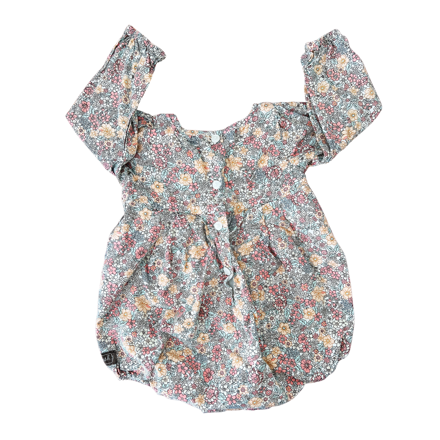 Arthur Ave Floral onesie - size 2