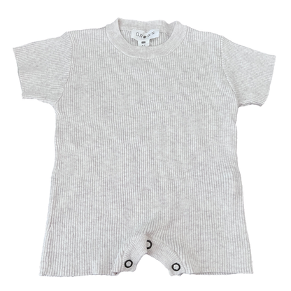 Grown Knitted Rib Playsuit - size 000