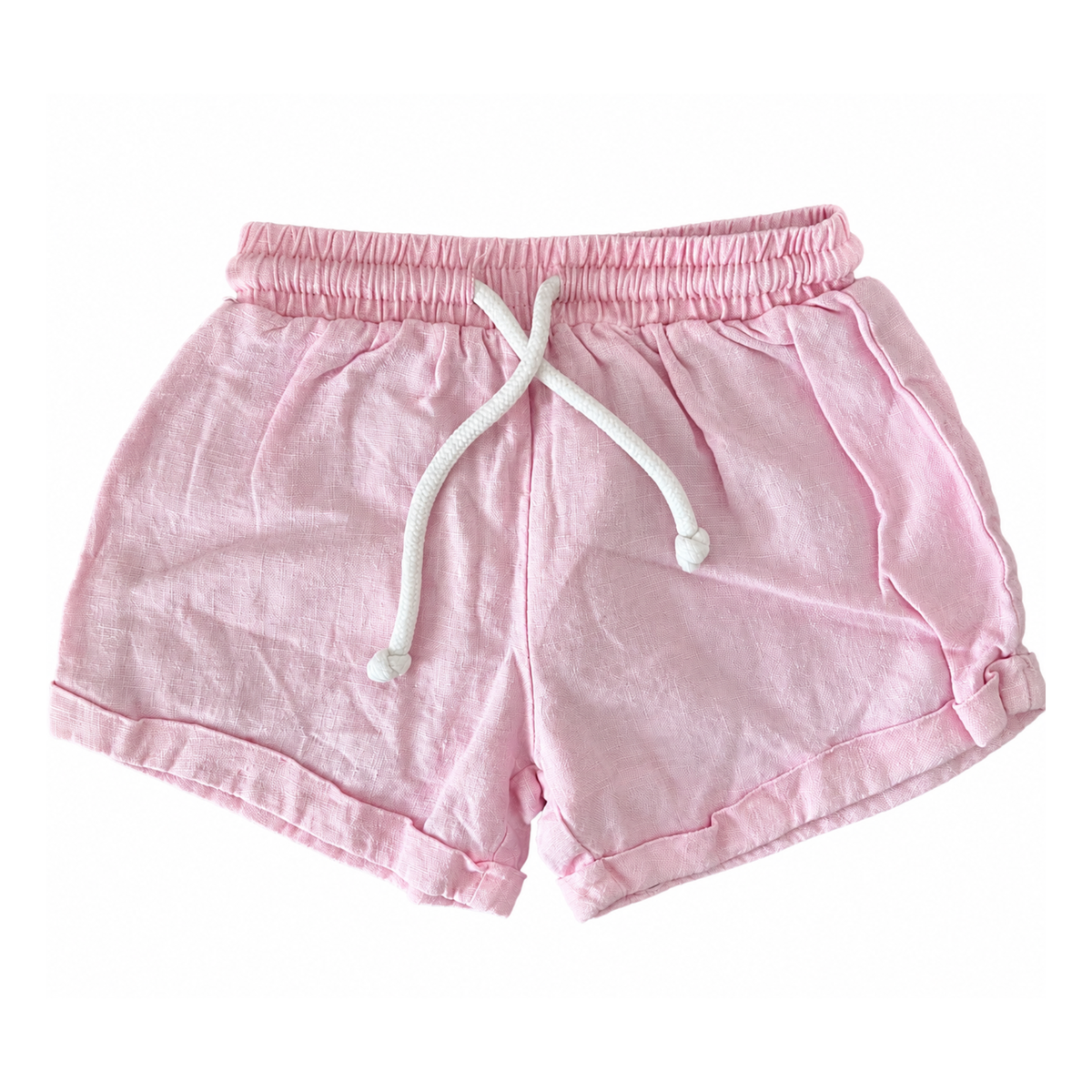Marlow & Mae Pink Everyday Linen Short - size 1
