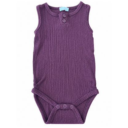 Jamie Kay Fig Ribbed Singlet - size 0