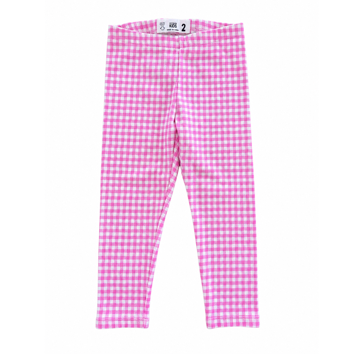 Stripe Ribbed Legging Set - size 2