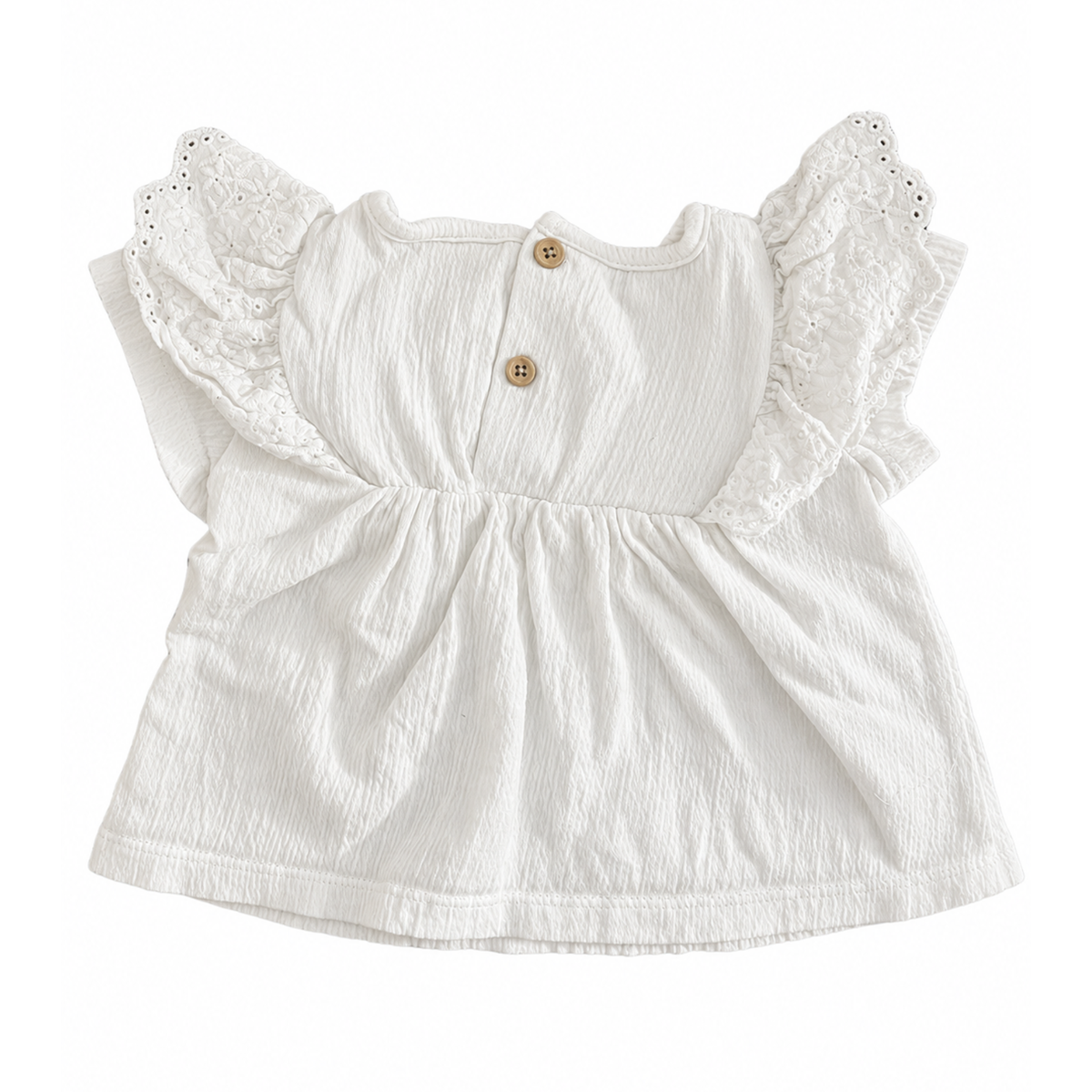 Sprout White Broderie Blouse - size 000