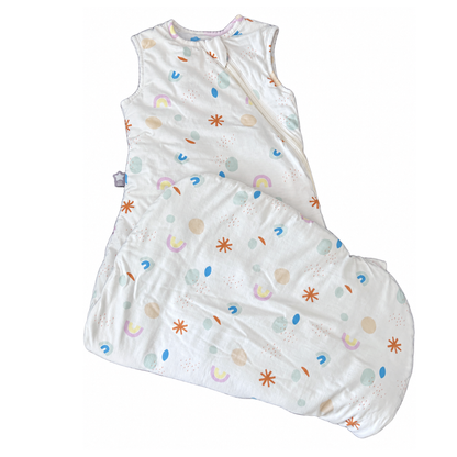 Tommee Tippee 3.5 TOG Abstract Rainbow Sleeping Bag - size 1-3y