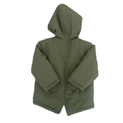 Target khaki parka jacket - size 3