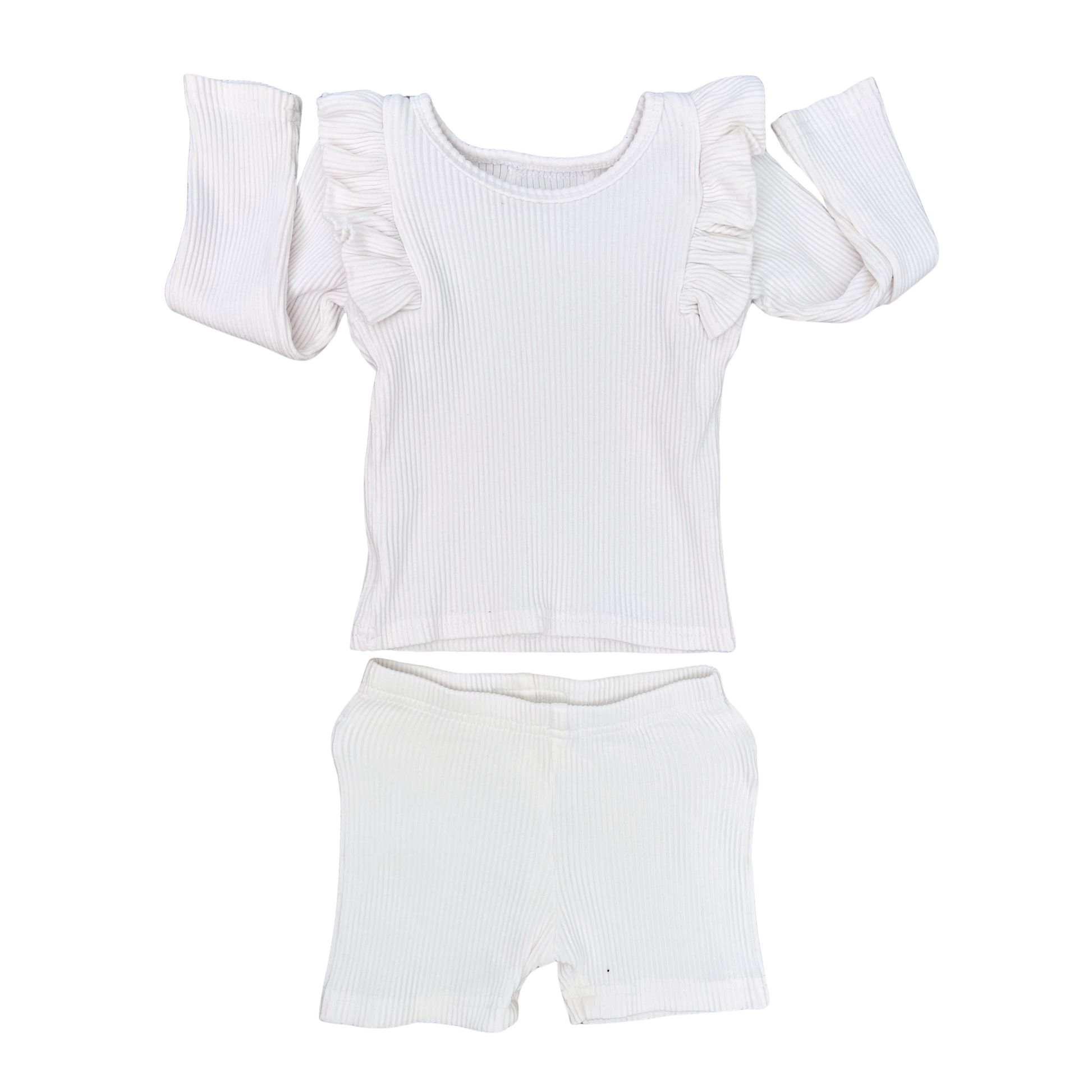 Bubba Deluxe long sleeve tee & bike short set - size 2 image 0