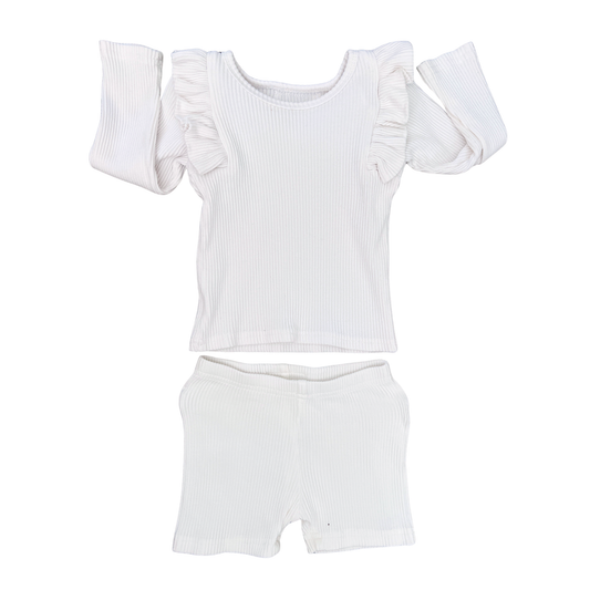 Bubba Deluxe long sleeve tee & bike short set - size 2 image 0