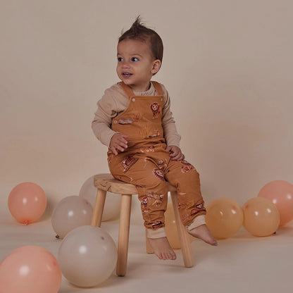 Snuggle Hunny Roar Organic Snuggle Overalls