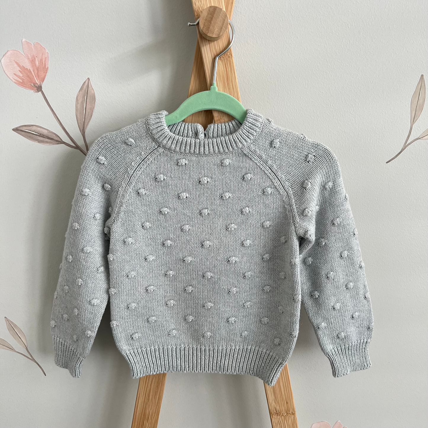 Jamie Kay ocean spray marle dotty knit - size 0 image 0