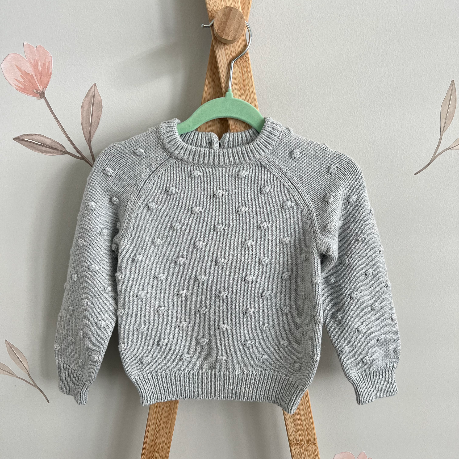 Jamie Kay ocean spray marle dotty knit - size 0 image 0