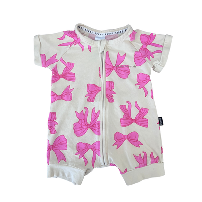 Bonds Bows Zip Romper - size 000