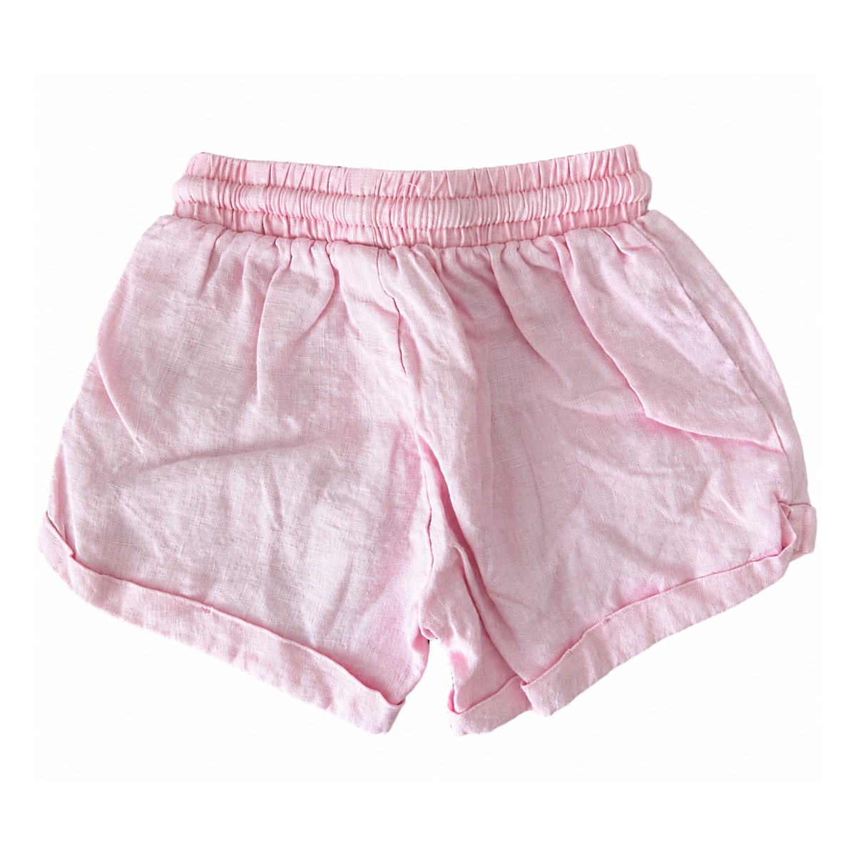 Marlow & Mae Pink Everyday Linen Short - size 1