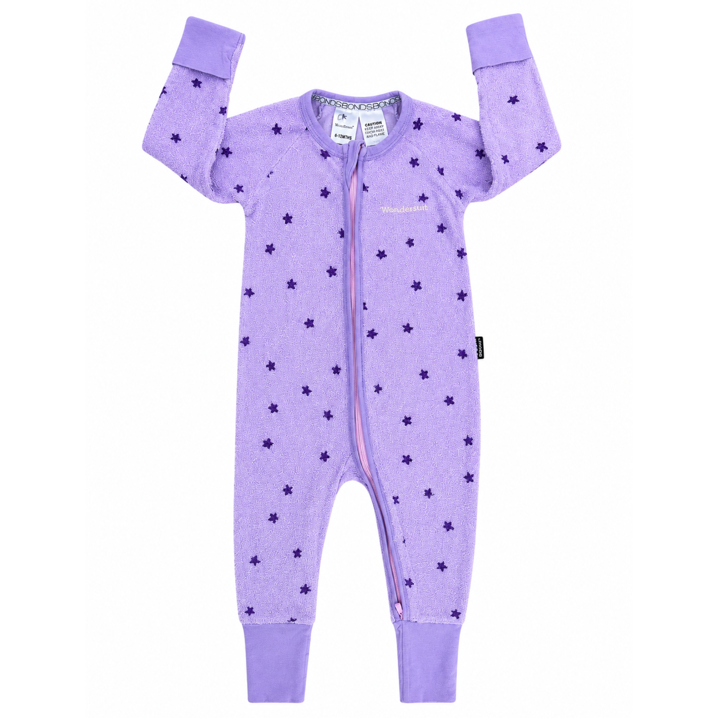 Bonds Poodlette Wondersuit in lilac - size 0