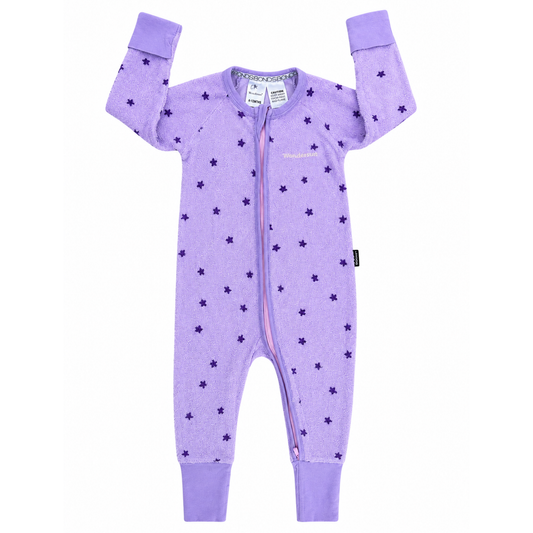 Bonds Poodlette Wondersuit in lilac - size 0